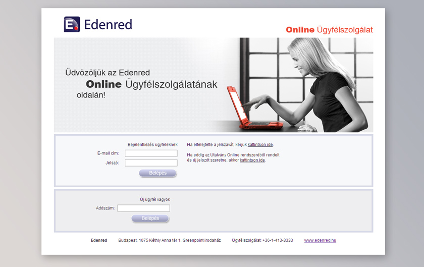Edenred Online ügyfélszolgálat